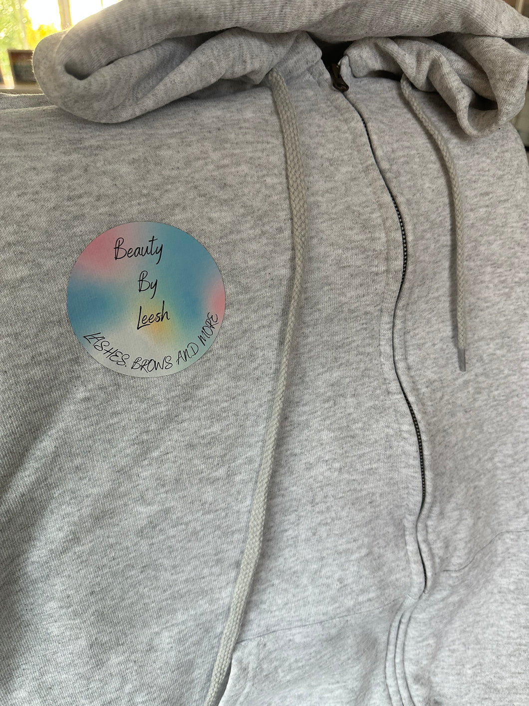 Personalised Social Media Zip Up Jackets